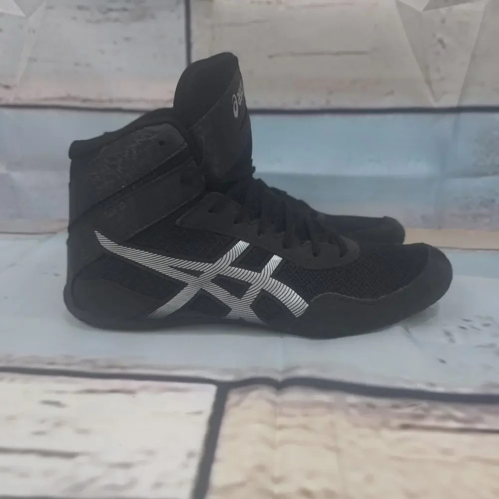 ASICS Matcontrol 3 Black Pure Silve Men's Size 11 US Wrestling Shoes Collegiate